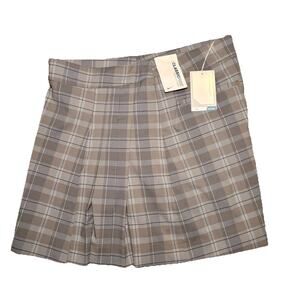 Nike Golf Women’s Classic Rise Skirt Gray Plaid Size 10 NWT